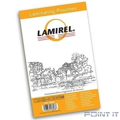 Пленка для ламинирования Fellowes 125мкм (100шт) глянцевая 54x86мм Lamirel (LA-78665)
