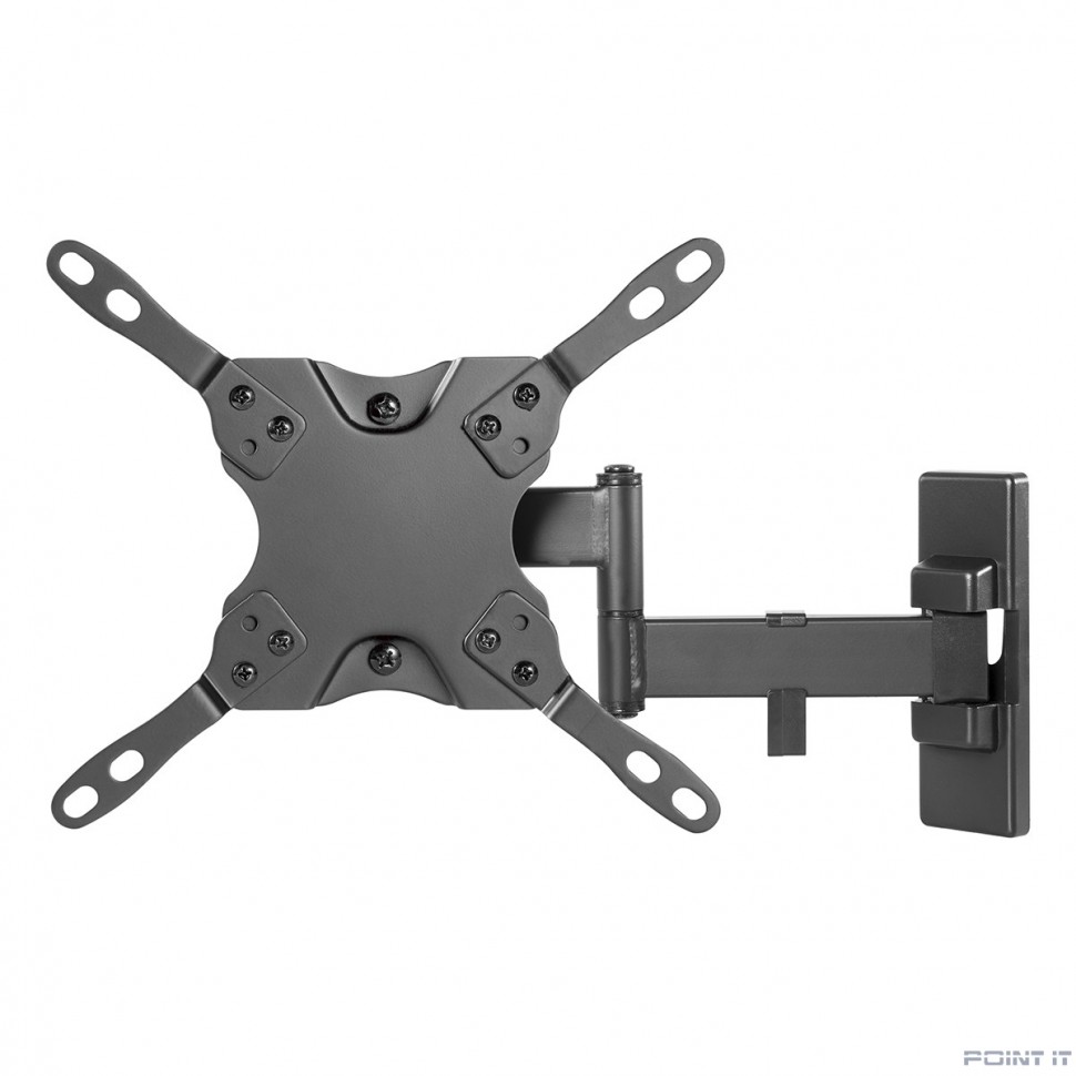 HARPER TVFW-42 { 13-43"; Максимальный вес ТВ: 20 кг.; Типы VESA: 75x75/100x100/200x100/200x200; Угол наклона: -12°+5° Вес: 1100 г}