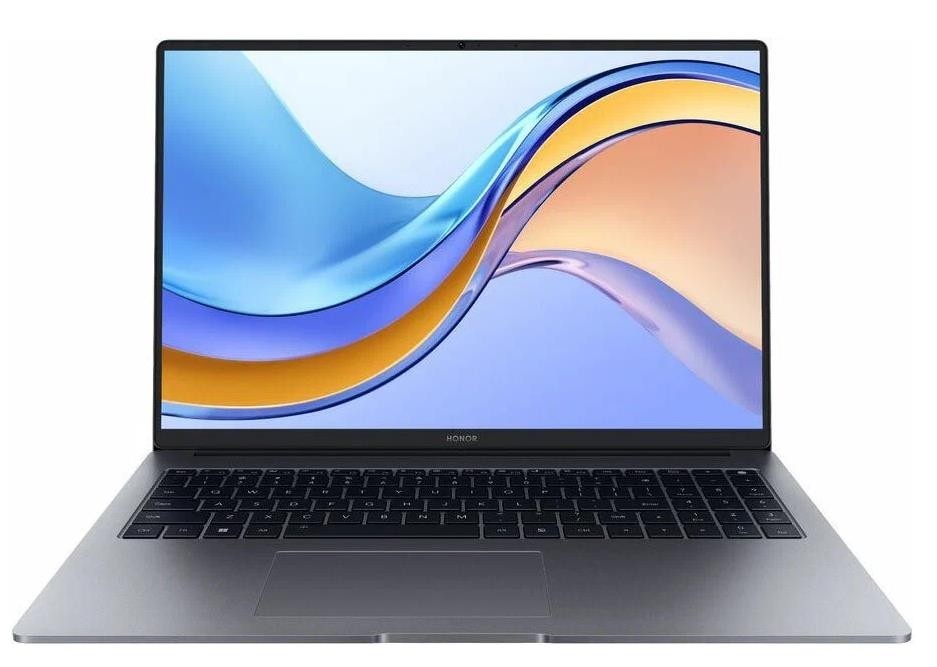 Ноутбук HONOR MagicBook 16" 1920x1200/Intel Core i5-12450H/RAM 16Гб/SSD 512Гб/Intel Iris Xe Graphics/ENG|RUS/Windows 11 Home Space Gray 1.75 кг 5301AFHH