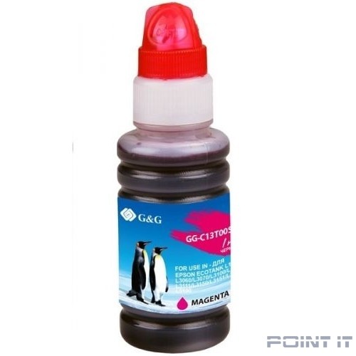 Чернила G&G GG-C13T00S34A пурпурный70мл для L1110, L3151, L3100, L3101, L3110, L3150
