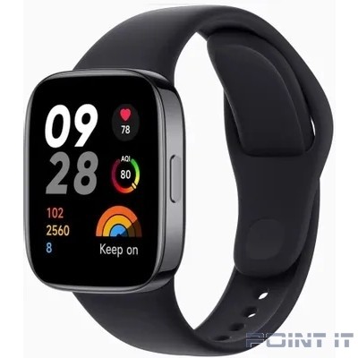 Умные часы Xiaomi Redmi Watch 3 Black / черный [BHR6851GL]