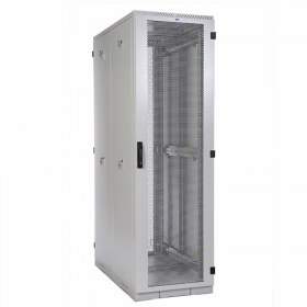  					Шкаф серверный напольный 45U (800 × 1000) дверь перфорированная, задние двойные перфорированные				 