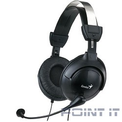 GENIUS HS-M505X черный 31710058101 {Наушники с микрофоном, 1.5м}