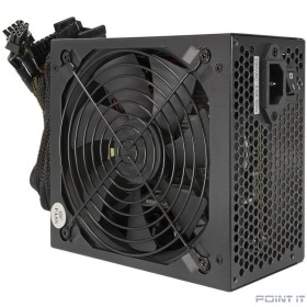 CROWN Блок питания CM-PS500W PRO (ATX, 500W, 80 PLUS SILVER 89%, APFC 20+4in 500mm, длина корпуса 140мм, FAN120, SATA*6, PATA*6, 4+4pin, 6+2pin PCI-E*4, кабель 1.2v, картонная упаковка)