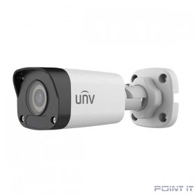 Uniview IPC2122LB-SF28-A Видеокамера IP цилиндрическая, 1/2.8&quot; 2 Мп КМОП @ 30 к/с, ИК-подсветка до 30м., 0.01 Лк @F2.0, объектив 2.8 мм, DWDR, 2D/3D DNR, Ultra 265, H.265, H.264, 2 потока, детекция дв