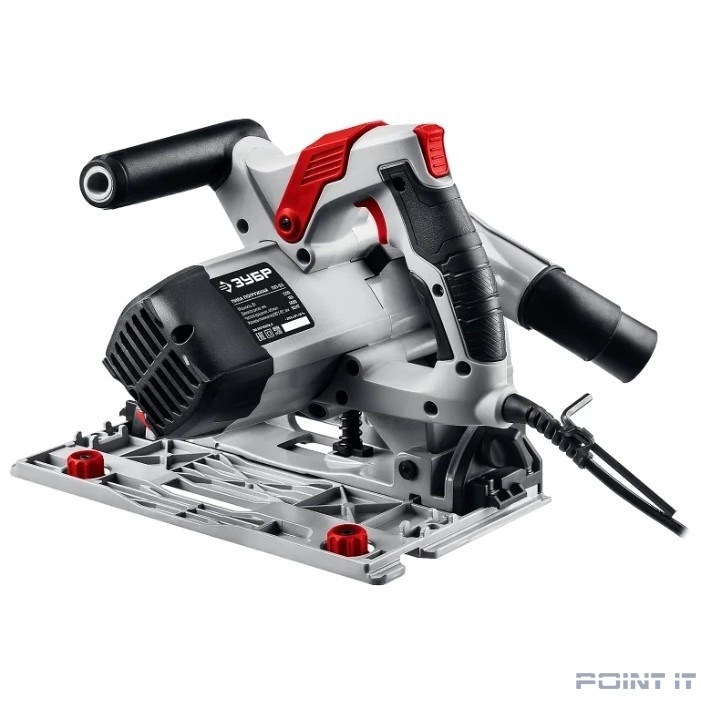 ЗУБР Пила погружная [ПП-55] { 90°-55 мм, диск 165 мм, 1200 Вт }