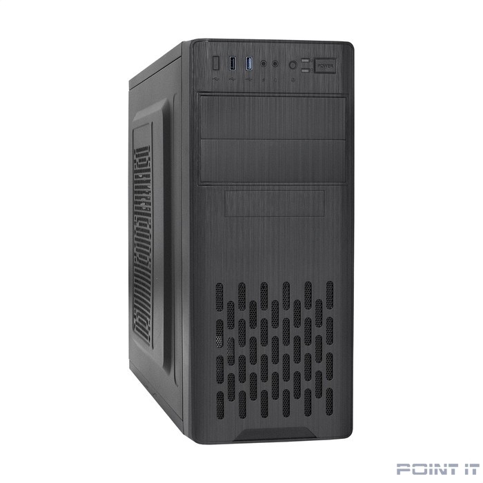 Exegate EX292999RUS Корпус Miditower ExeGate CP-606U-AB600 (ATX, AB600 с вент. 8см, 1*USB+1*USB3.0, аудио)