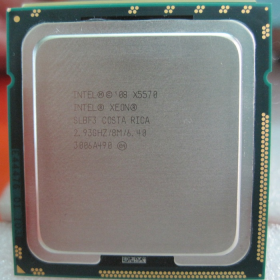 Процессор Intel Xeon X5570 Gainestown (2933MHz, LGA1366, L3 8192Kb), SLBF3, oem