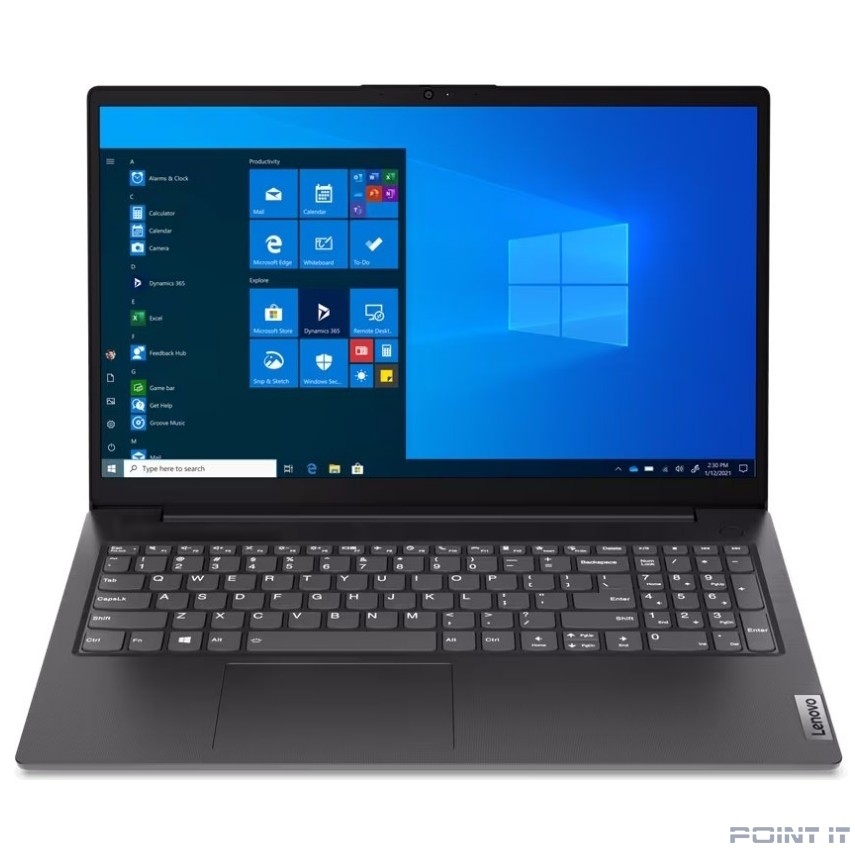 Ноутбук Lenovo V15-IJL [82QY00PHUE] (КЛАВ.РУС.ГРАВ.) Black 15.6" {FHD Cel N4500/4Gb/256Gb SSD/DOS}