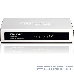 TP-Link TL-SF1005D 5-портовый 10/100 Мбит/с настольный коммутатор SMB