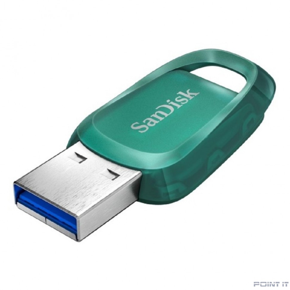 SanDisk USB Drive 128GB Ultra Eco USB Flash Drive USB 3.2 Gen 1, Upto 100MB/s R