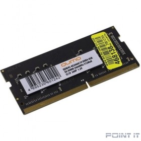 QUMO DDR4 SODIMM 4GB QUM4S-4G2666C19 PC4-21300, 2666MHz