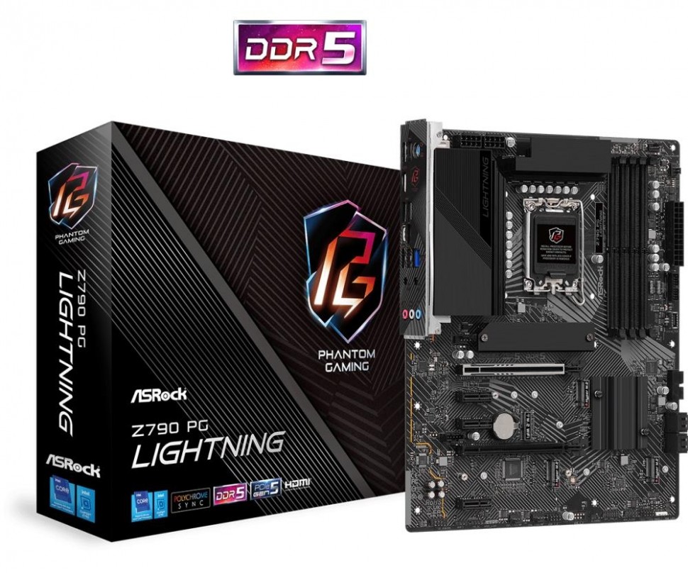 Материнская плата Z790 S1700 ATX Z790 PG LIGHTNING ASROCK