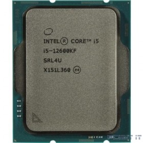 CPU Intel Core i5-12600KF Alder Lake OEM {3.7 ГГц/ 4.9 ГГц в режиме Turbo, 20MB, LGA1700}