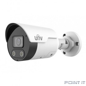 Uniview IPC2122LE-ADF28KMC-WL-RU Видеокамера IP цилиндрическая, 1/2.8&quot; 2 Мп КМОП @ 30 к/с, ColorHunter, ИК-подсветка и подсветка видимого спектра до 30м., EasyStar 0.003 Лк @F1.6, объектив 2.8 мм, WDR