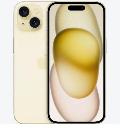 Мобильный телефон IPHONE 15 128GB YELLOW MV9L3CH/A APPLE