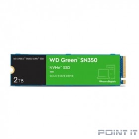 SSD WD Green SN350 NVMe WDS200T3G0C 2ТБ M2.2280 (QLC)