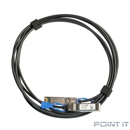 MikroTik XS+DA0003 Direct attach cable Кабель SFP/SFP+/SFP28(1Gbit/10Gbit/25Gbit), 3m