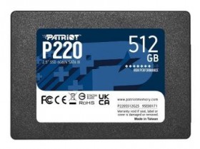 SSD жесткий диск SATA2.5&quot; 512GB P220 P220S512G25 PATRIOT