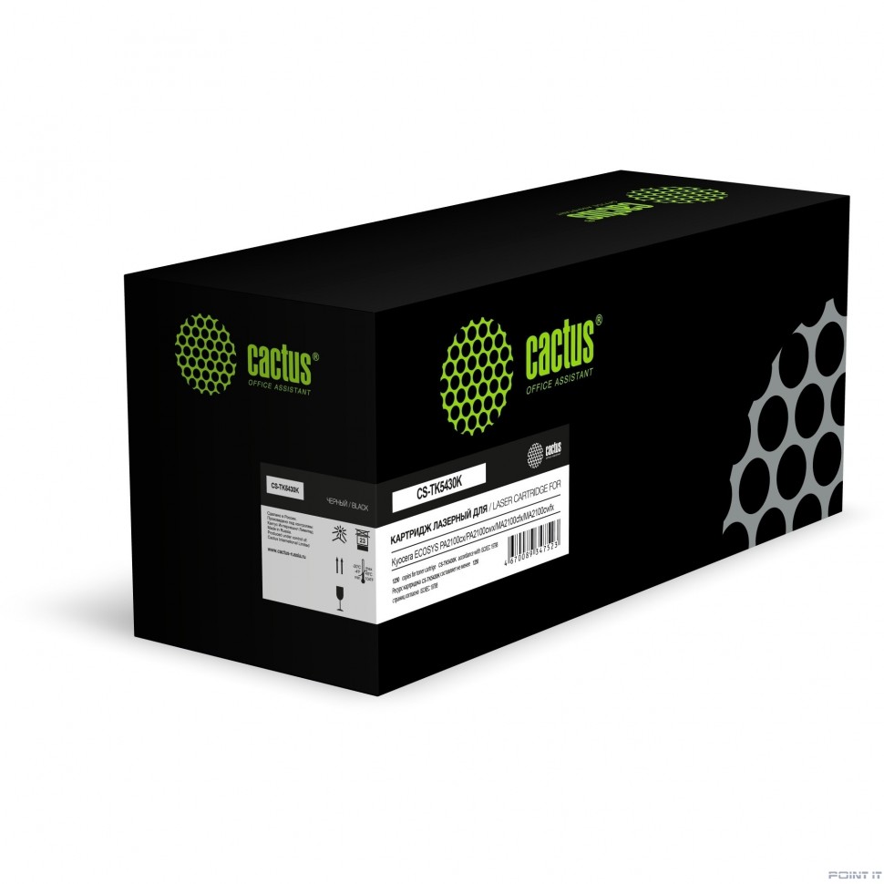 Картридж лазерный Cactus CS-TK5430K TK-5430K черный (1250стр.) для Kyocera Ecosys PA2100cx/PA2100cwx