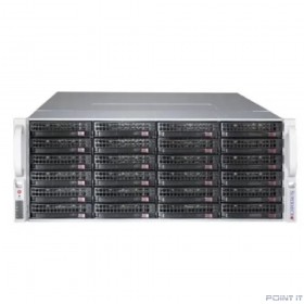 Корпус/ 4U, Optimized chassis cooling with redundant cooling fans and adjustable air shroud, 36x3.5&quot; hot-swap SAS/SATA drive bays supporting SAS3/2 or SATA3 HDDs with 12Gbps throughput, Redundant 1200