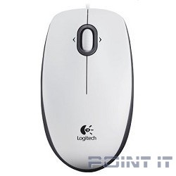 910-005004 Logitech Mouse M100 USB White