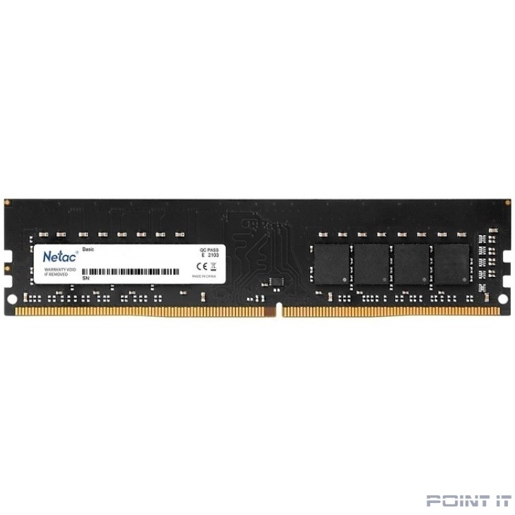 Модуль памяти DIMM 8GB DDR4-2666 NTBSD4P26SP-08 NETAC