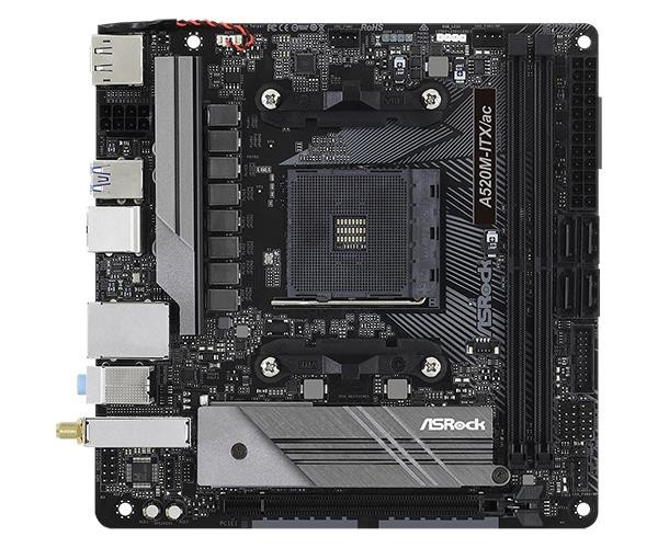 Материнская плата ASROCK AMD A520 A520M-ITX/AC