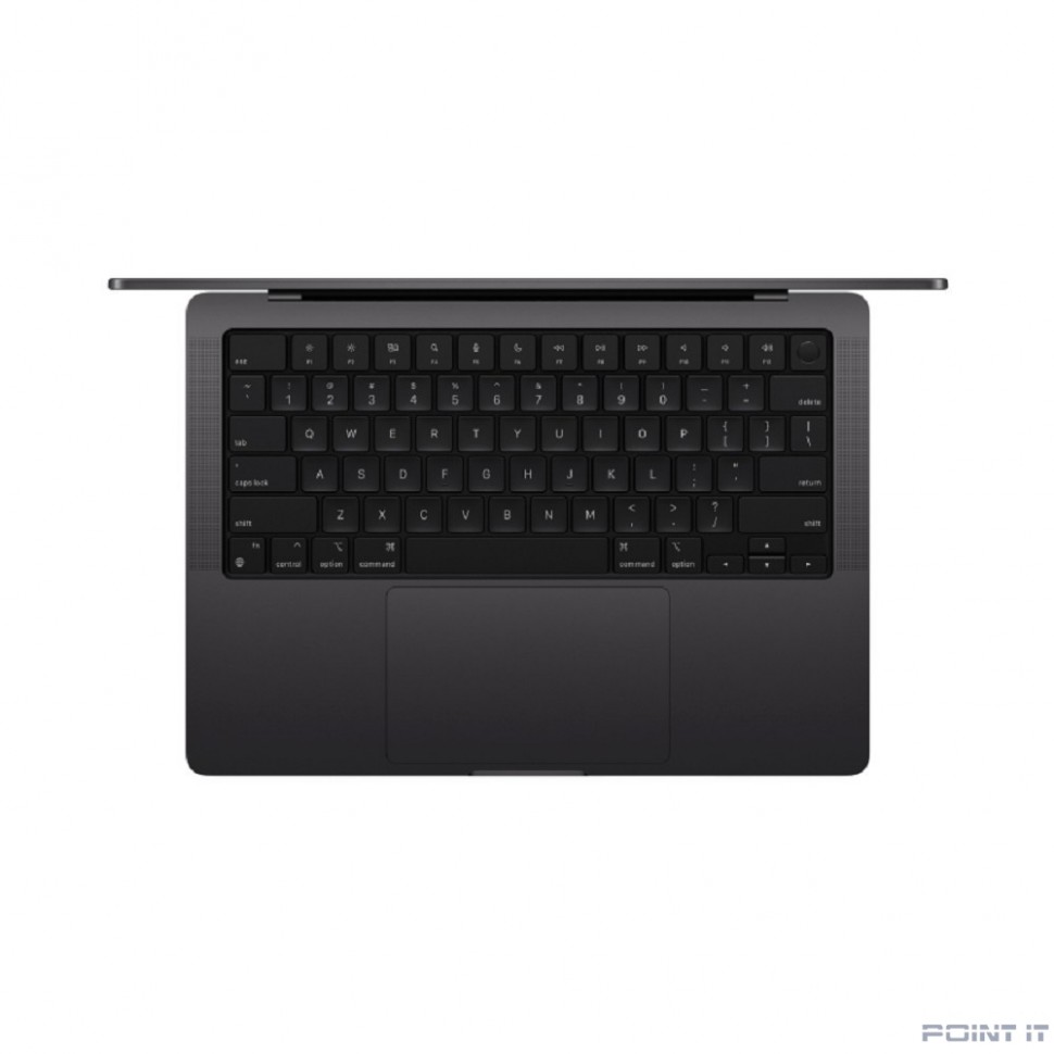 Ноутбук Apple MacBook Pro 14-inch 2024 [MX2H3RU/A] Space Black 14.2" Liquid Retina XDR {(3024x1964) M4 Pro 12C CPU 16C GPU/24GB/512GB SSD} (A3401 РФ)