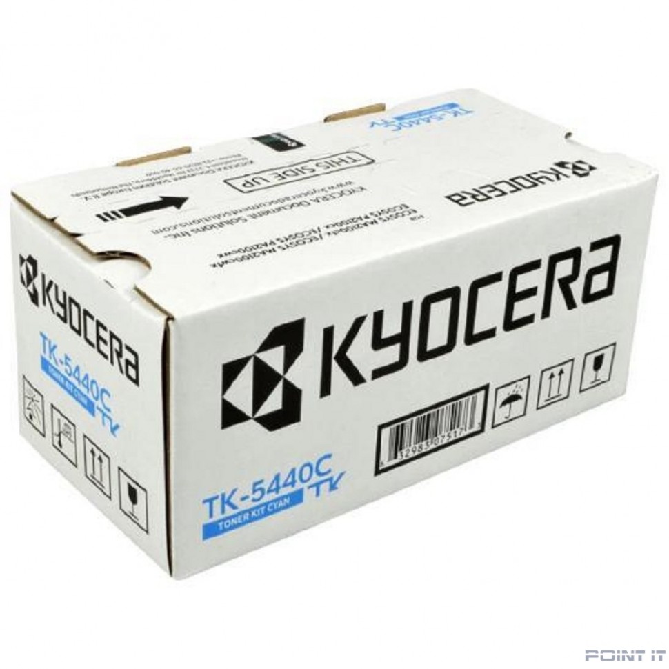 Тонер-картридж Kyocera TK-5440C 2400 стр. Cyan для PA2100cx/PA2100cwx/MA2100cwx/MA2100cwfx