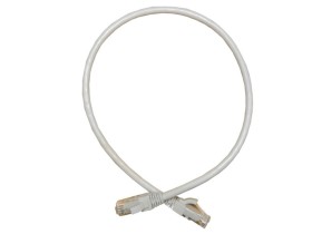 Патч-корд UTP4 cat.6, 5.0м, литой коннектор, серый, Netko CKC