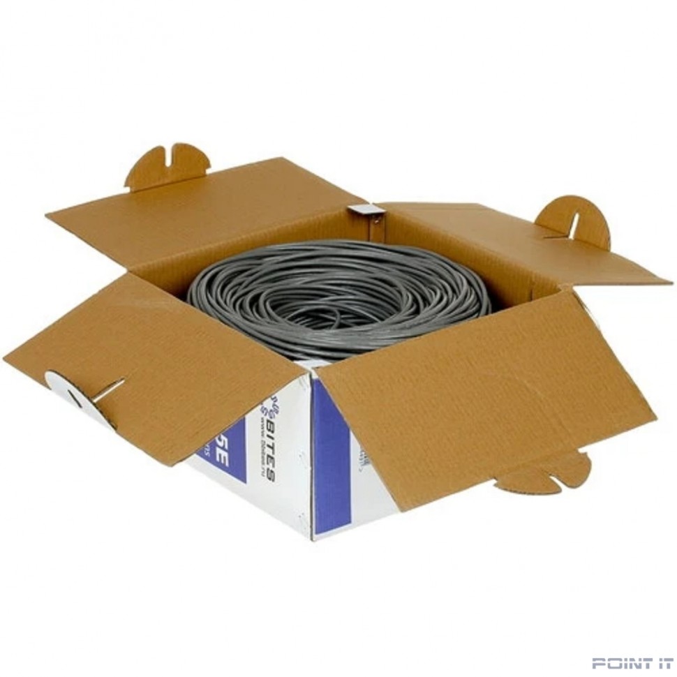 5bites Кабель US5505-305C витая пара UTP / SOLID / 5E / 24AWG / COPPER / PVC / 305M