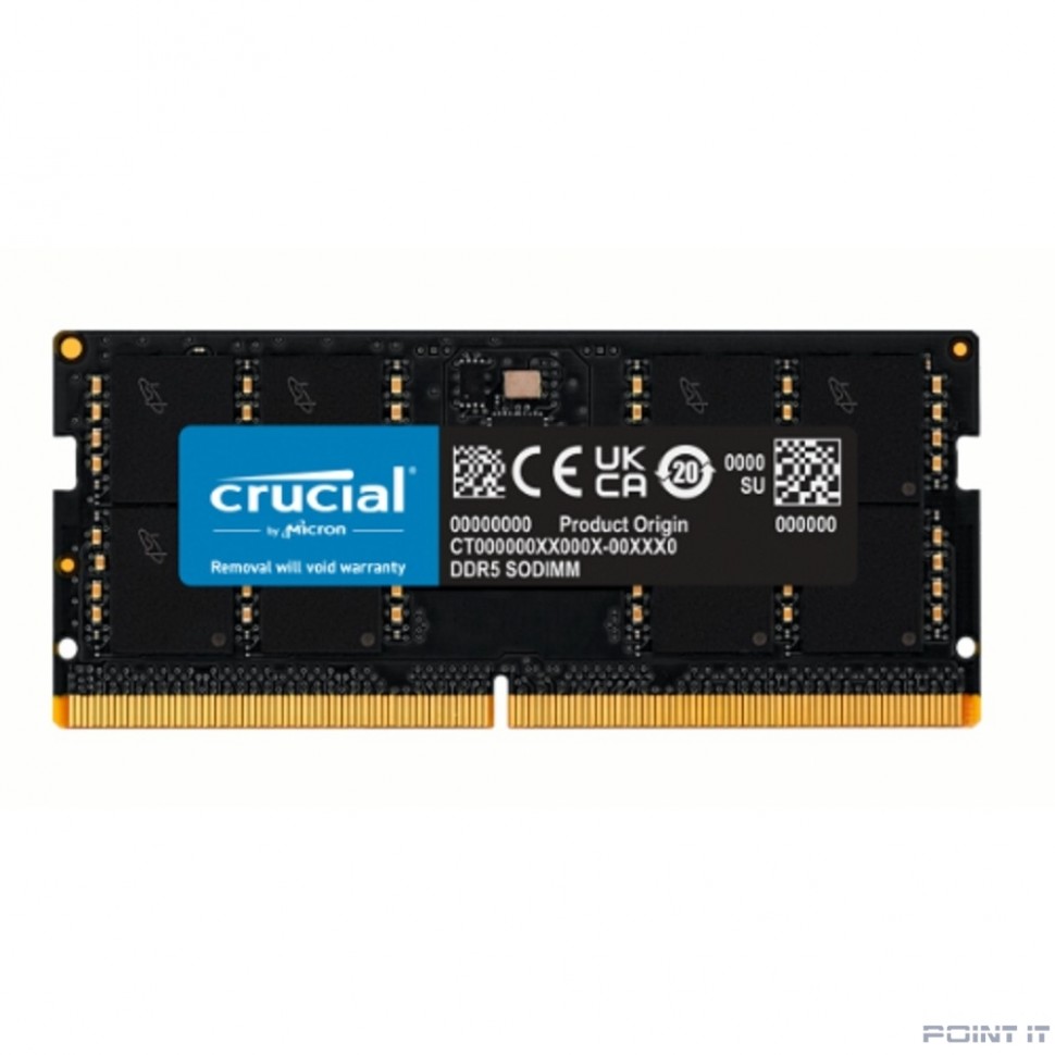 DDR5 Crucial 32Gb 5200MHz CT32G52C42S5 CL42 SO-DIMM