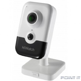 HiWatch DS-I214W(B) Видеокамера IP 2.8-2.8мм цветная корп.:белый