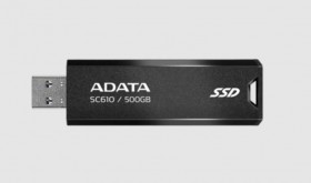 SSD внешний жесткий диск USB3.2 500GB SC610-500G-CBK/RD ADATA