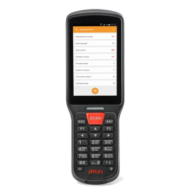 Мобильный терминал АТОЛ SMART.Lite (Android 7.0, 2D Imager SE4710, 4”, 2Гбх16Гб, Wi-Fi b/g/n, 5200 mAh, Bluetooth, БП)