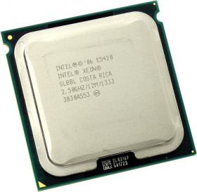 Процессор Intel Xeon E5440 Harpertown (2833MHz, LGA771, L2 12288Kb, 1333MHz) , SLBBJ, oem