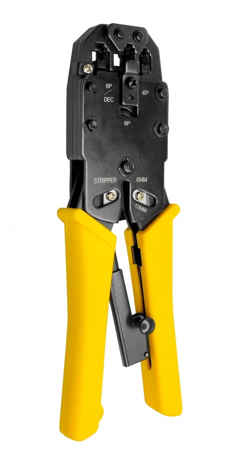 N-2008R Мультифункциональный инструмент для обжима 8p8c(RJ-45), 6p6c(RJ-12), 4p4c, NETKO Optima