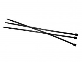 Стяжка нейлоновая 200*3,6 / 100 шт / светостойкая (черная), NETKO Optima SZ