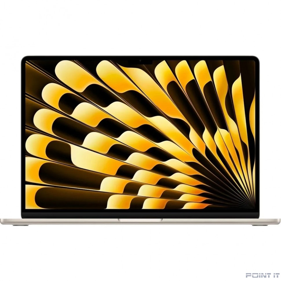Ноутбук Apple MacBook Air 15-inch 2025 [MW1K3LL/A] (КЛАВ.РУС.ГРАВ.) Starlight 15.3" Liquid Retina {(2880x1864) M4 10C CPU 10C GPU/16GB/512GB SSD/рекоменд.переход.1979059/1991284/11065944} (A3241) (США)