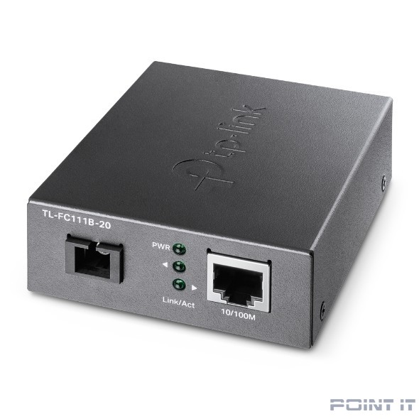 TP-Link TL-FC111B-20 WDM медиаконвертер 10/100 Мбит/с SMB