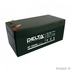 Delta DT 12032 (3.2 А\ч, 12В) свинцово- кислотный аккумулятор  