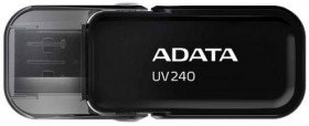 Флэш-накопитель USB2 32GB BLACK AUV240-32G-RBK ADATA