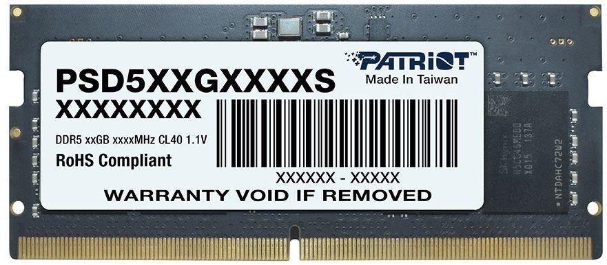 Модуль памяти для ноутбука SODIMM 8GB DDR5-4800 PSD58G480041S PATRIOT