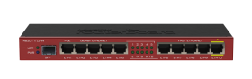 MikroTik RouterBOARD 2011iLS with Atheros 74K MIPS CPU, 64MB RAM, 1x SFP port, 5xLAN, 5XGbit LAN, RouterOS L4, desktop case, PSU