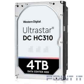 4Tb WD Ultrastar DC HC310 (HUS726T4TAL5204) {SAS 12Gb/s, 7200 rpm, 256mb buffer, 512E SE, 3.5"} [0B36048]