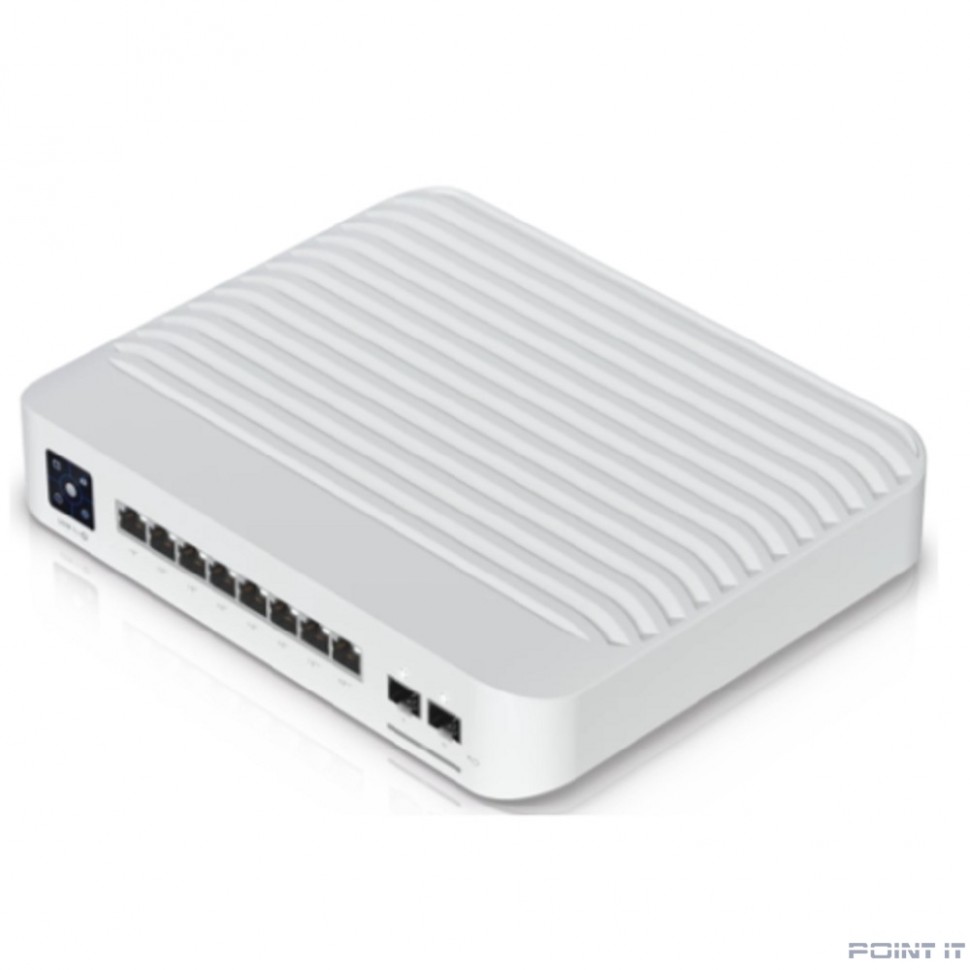 UBIQUITI UniFi Switch Pro 8 PoE PoE-коммутатор, 8х 1G RJ45, 2х 10G SFP+, раздача 120 Вт