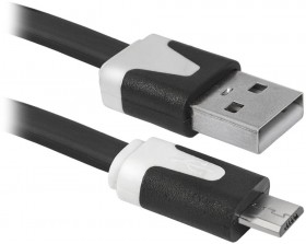 Кабель USB2.0/MICRO-USB 1M USB08-03P 87475 DEFENDER