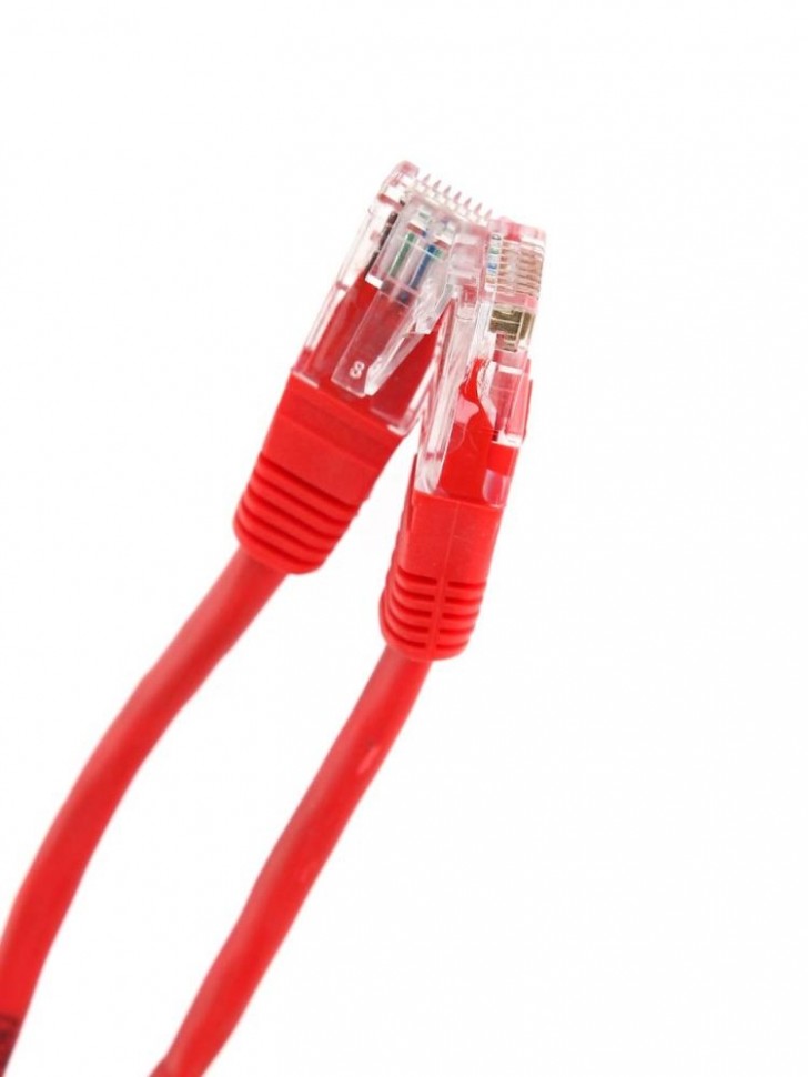 Кабель PATCH CAT5E UTP 1.5M RED NA102-R-1.5M TELECOM