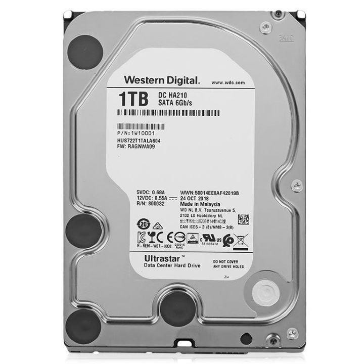 Жесткий диск SATA 1TB 7200RPM 6GB/S 128MB DC HA210 HUS722T1TALA604_1W10001 WD